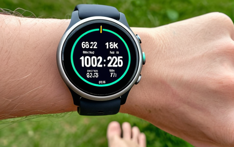 **Image Prompt for Smartwatch Features**: "A close-up view of a smartwatch displaying essential running features such as GPS tracking, heart rate monitoring, and activity statistics. The background shows a runner in motion, highlighting the smartwatch's functionality in an outdoor setting."